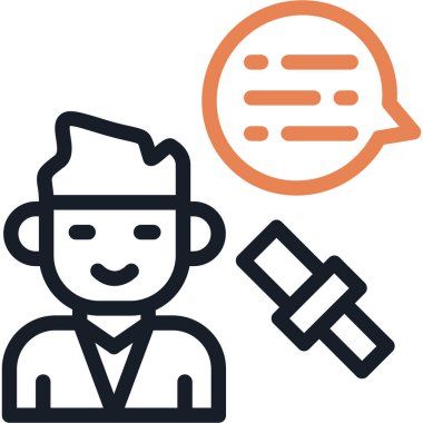 man simgesi, vektör illüstrasyonu