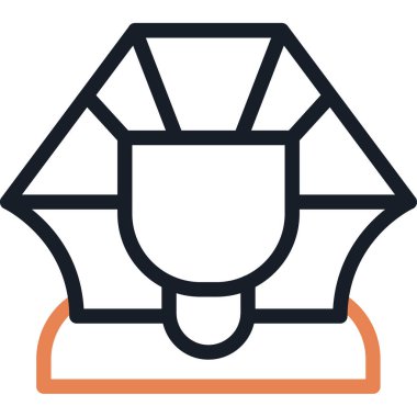 Modern eğitim ikonunun vektör illüstrasyonu