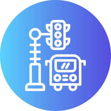 Modern b 'nin vektör illüstrasyonu