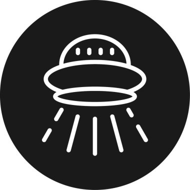 Tek bir ampulün vektör illüstrasyonu