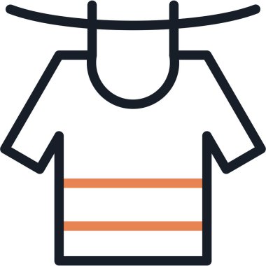 Gömlek. Web simgesi basit illüstrasyon