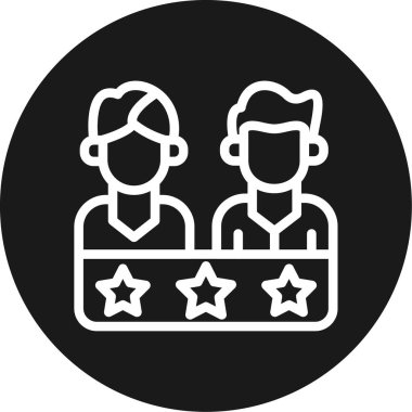 Modern simgenin vektör illüstrasyonu