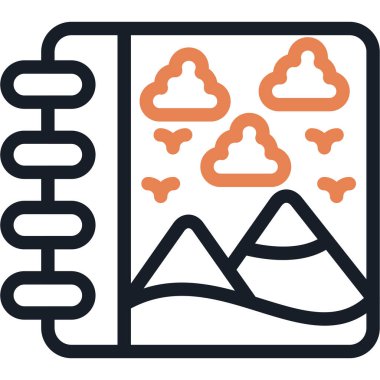 Bulut. Web simgesi basit illüstrasyon