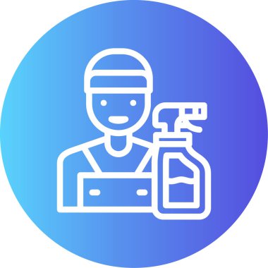 İnsan simgesinin vektör illüstrasyonu