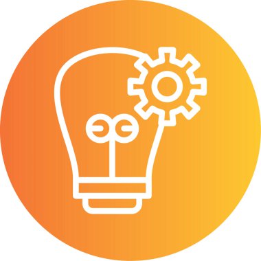 Modern simgenin vektör illüstrasyonu