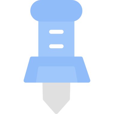 boya fırçası vektör simgesi, basit tasarım illüstrasyonu