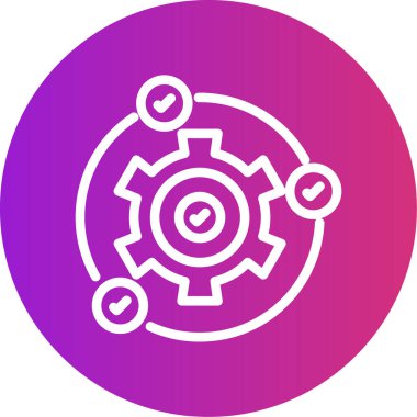 Vektör ayarı Simge illüstrasyonu