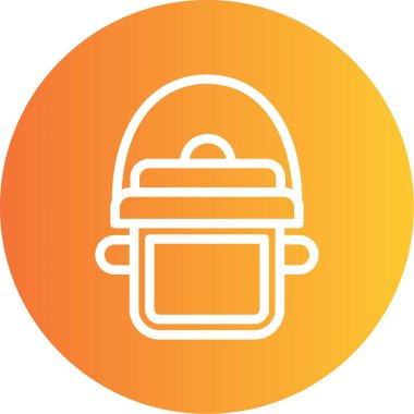 Modern simgenin vektör illüstrasyonu