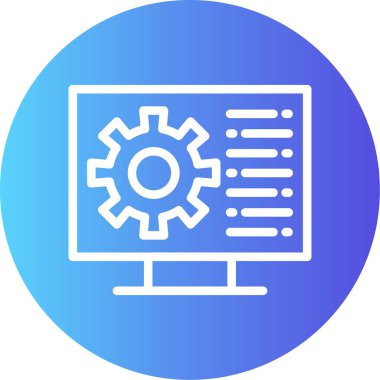 seo modern simgesinin vektör illüstrasyonu