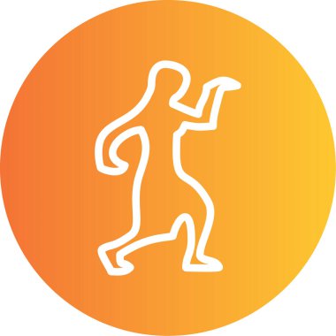 Bir adamın vektör illüstrasyonu