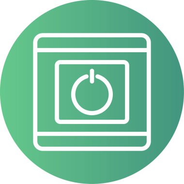 seo modern simgesinin vektör illüstrasyonu