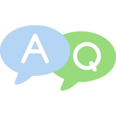 soru ve cevap simgesi