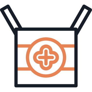 tıbbi simge vektör illüstrasyonu