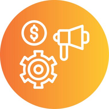 Vektör ayarı Simge illüstrasyonu