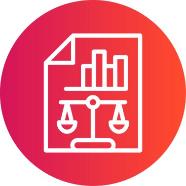 İş simgesinin vektör illüstrasyonu, finans kavramı