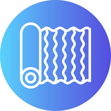 Moda tarzında izole edilmiş soğuk simge