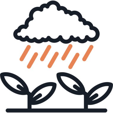 Yağmur Bulutu. Basit tasarım