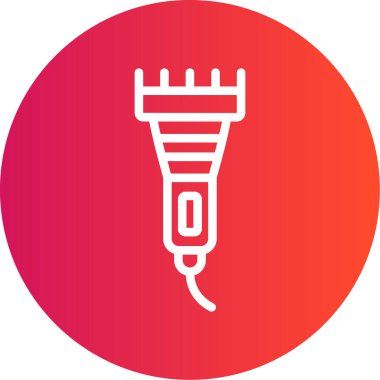 beyaz arkaplanda renk tarama simgesi