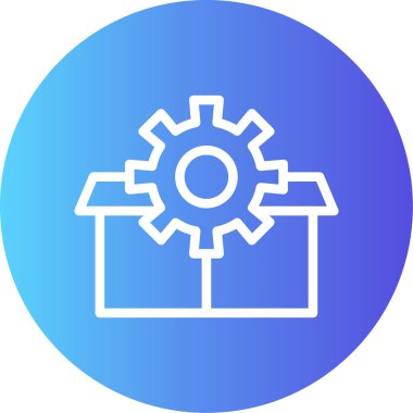 Vektör ayarı Simge illüstrasyonu