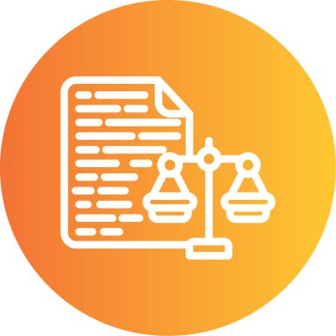 İş Belgesi. Basit illüstrasyon