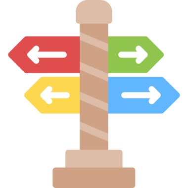 ok simgesi vektör illüstrasyonu