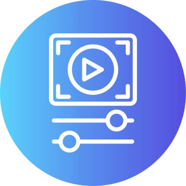 oyuncu simge vektör çizim