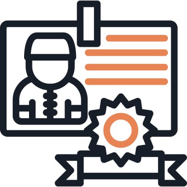 görev arama simgesi, vektör tasarımı