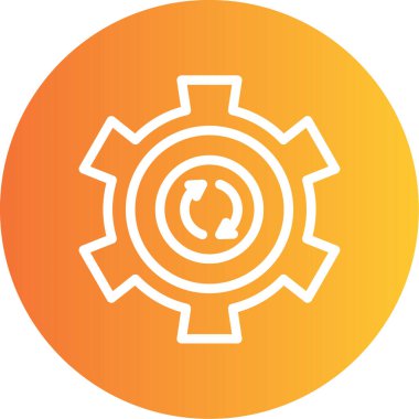 seo modern simgesinin vektör illüstrasyonu