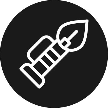 Modern simgenin vektör illüstrasyonu