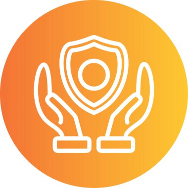 Seo simgesinin vektör illüstrasyonu