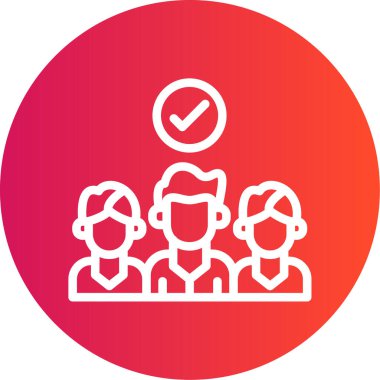 iş simgesi vektör illüstrasyonu