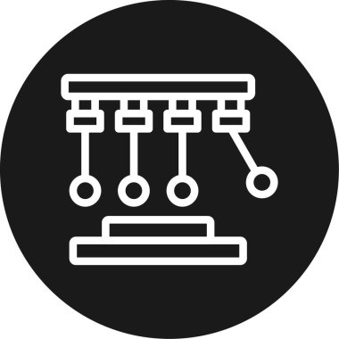 Modern simgenin vektör illüstrasyonu