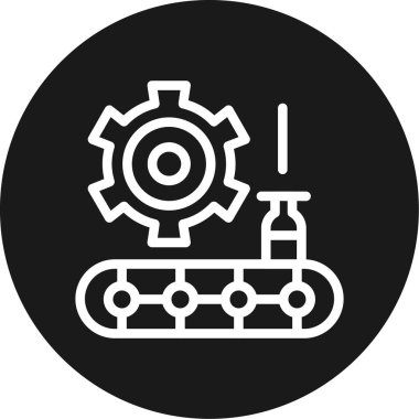 Vektör benzin istasyonu çizim