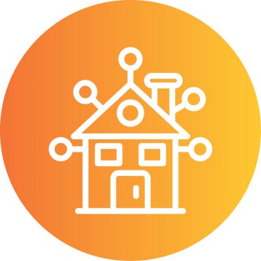 Yapı simgesinin vektör illüstrasyonu