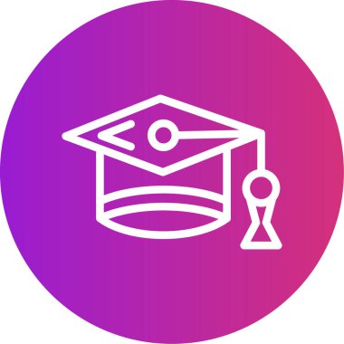 Eğitim simgesinin vektör illüstrasyonu