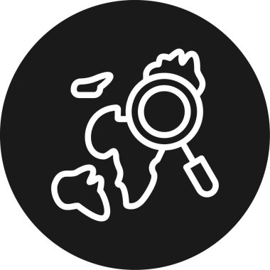 seo modern simgesinin vektör illüstrasyonu