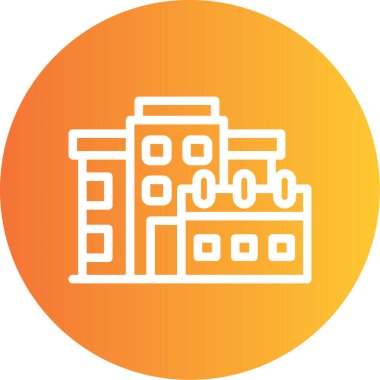 Yapı simgesinin vektör illüstrasyonu