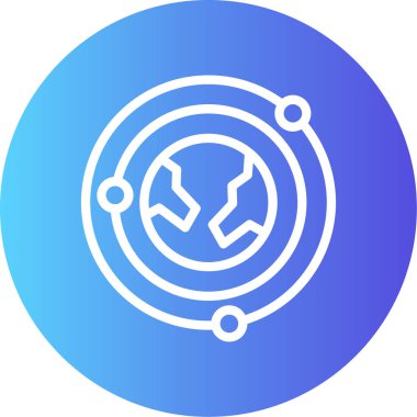 seo modern simgesinin vektör illüstrasyonu