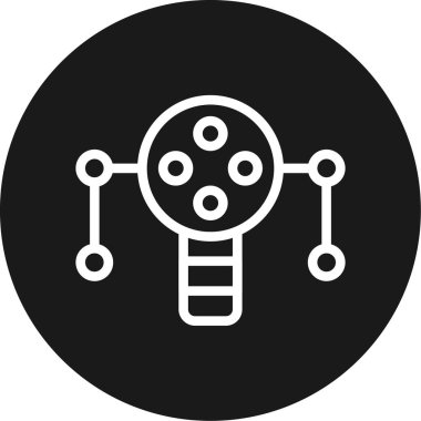 Araba Anahtarı Vektör Satır Simgesi Tasarımı,