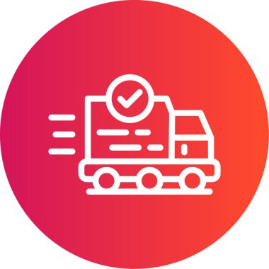 servis simgesi vektör illüstrasyonu