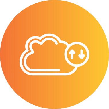 Hava simgesinin vektör illüstrasyonu