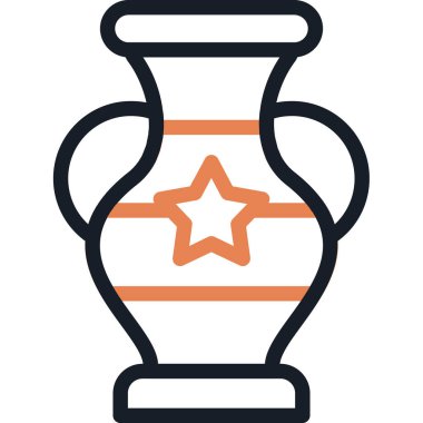 Bir mumun vektör illüstrasyonu