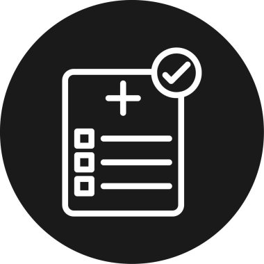 Moda biçimi izole edilmiş arkaplanda simgeyi kontrol et