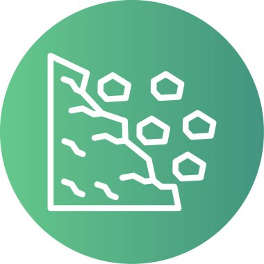 yol simgesi vektör illüstrasyonu