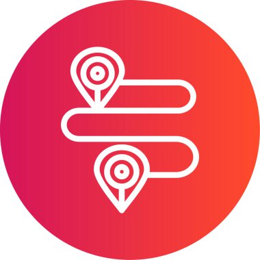 Vektör Konum pin simgesi