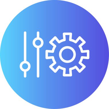 Vektör ayarı Simge illüstrasyonu