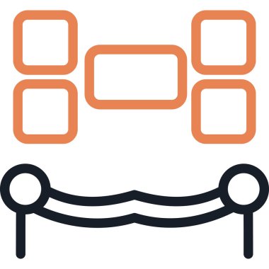 Seo simgesinin vektör illüstrasyonu