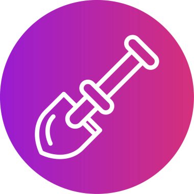 Çekiç simgesinin vektör illüstrasyonu