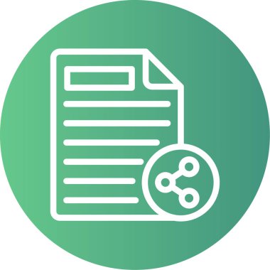 Dosya. Web simgesi basit illüstrasyon