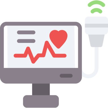 Sağlık hizmetleri tıbbi kalp ikonu